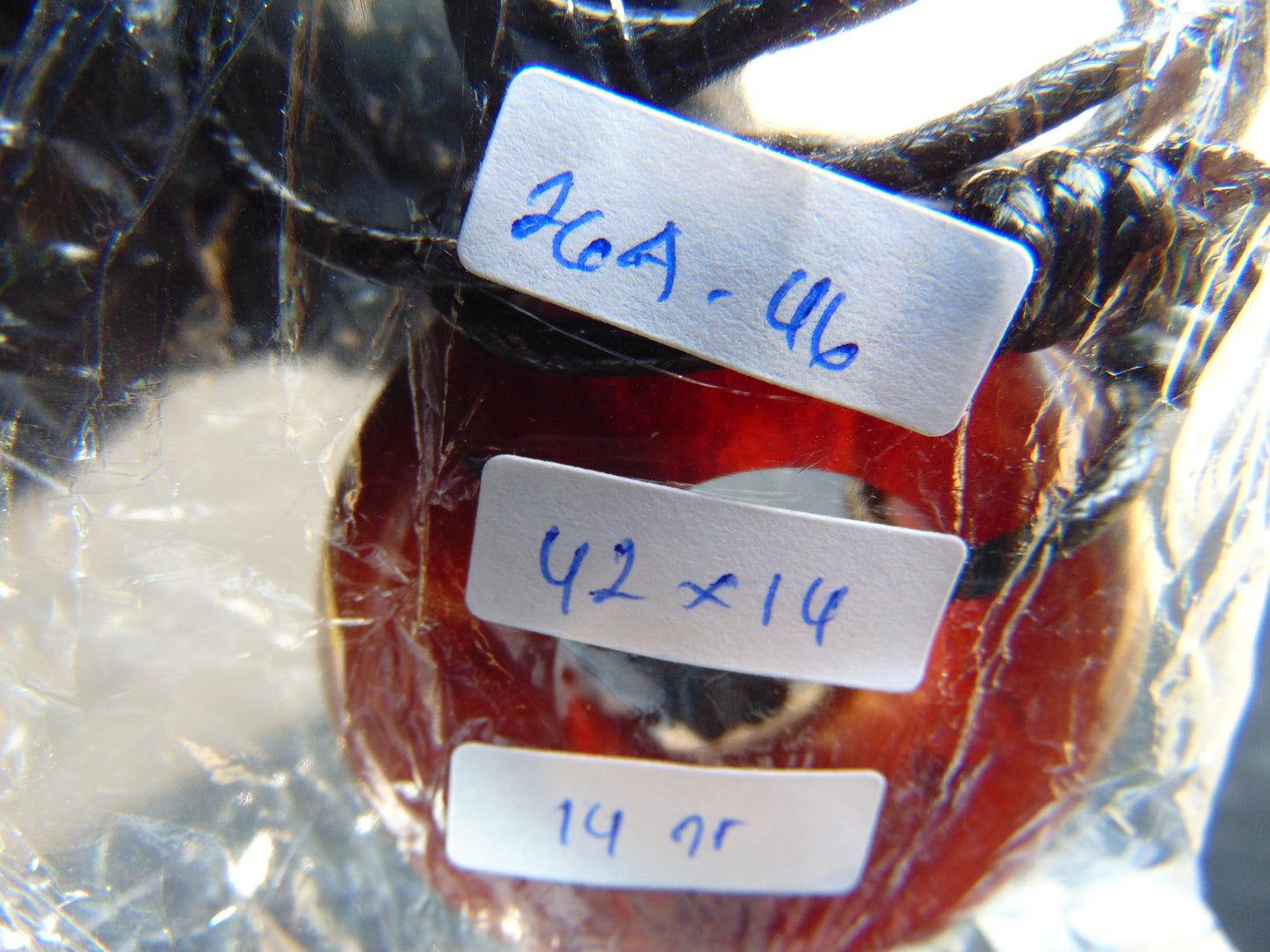 14 gr Donut Pendant Indonesian Amber for Healing 26A46