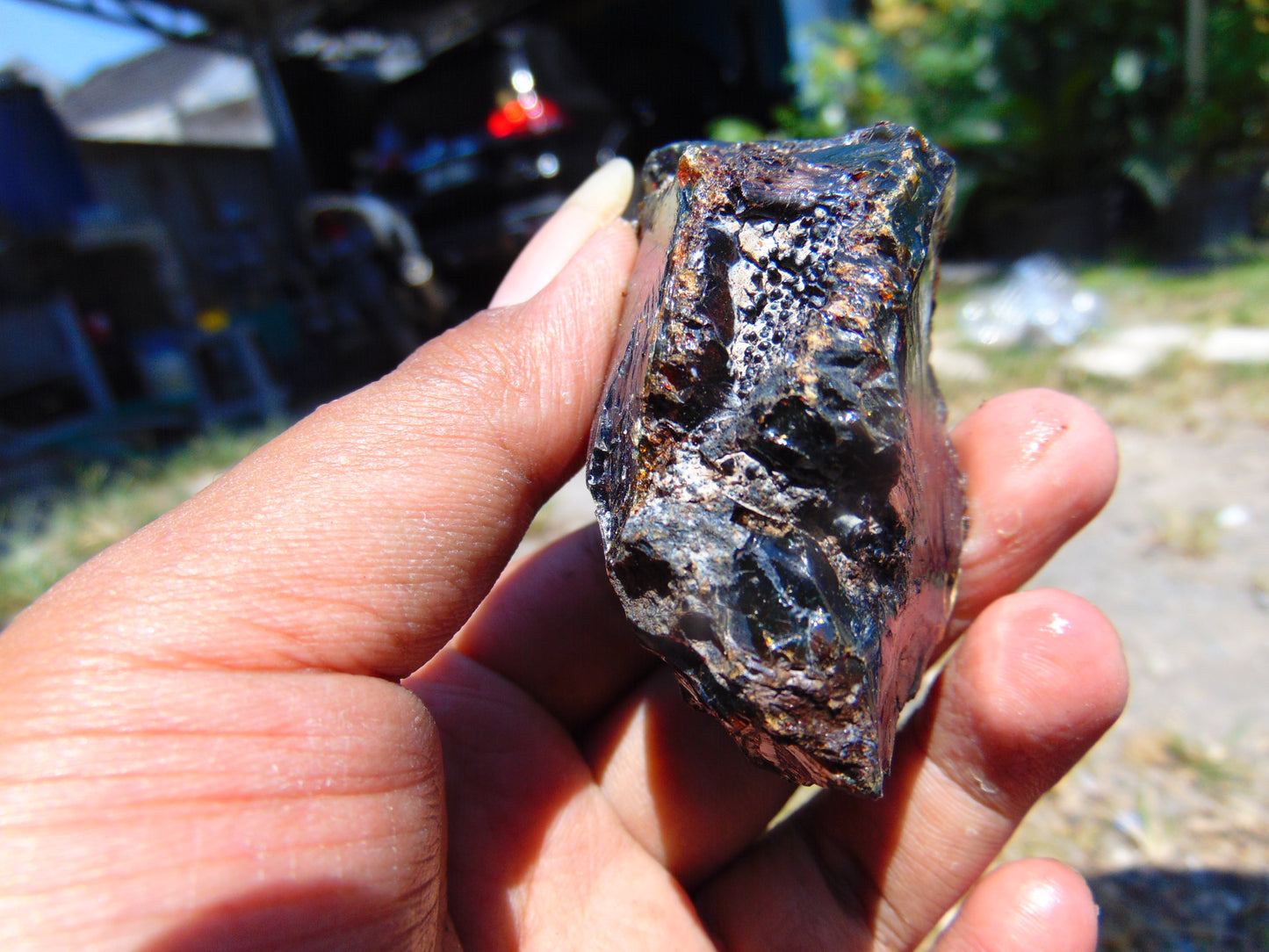 40 gram Rough Raw Indonesian Blue Amber for Healing AGRB68