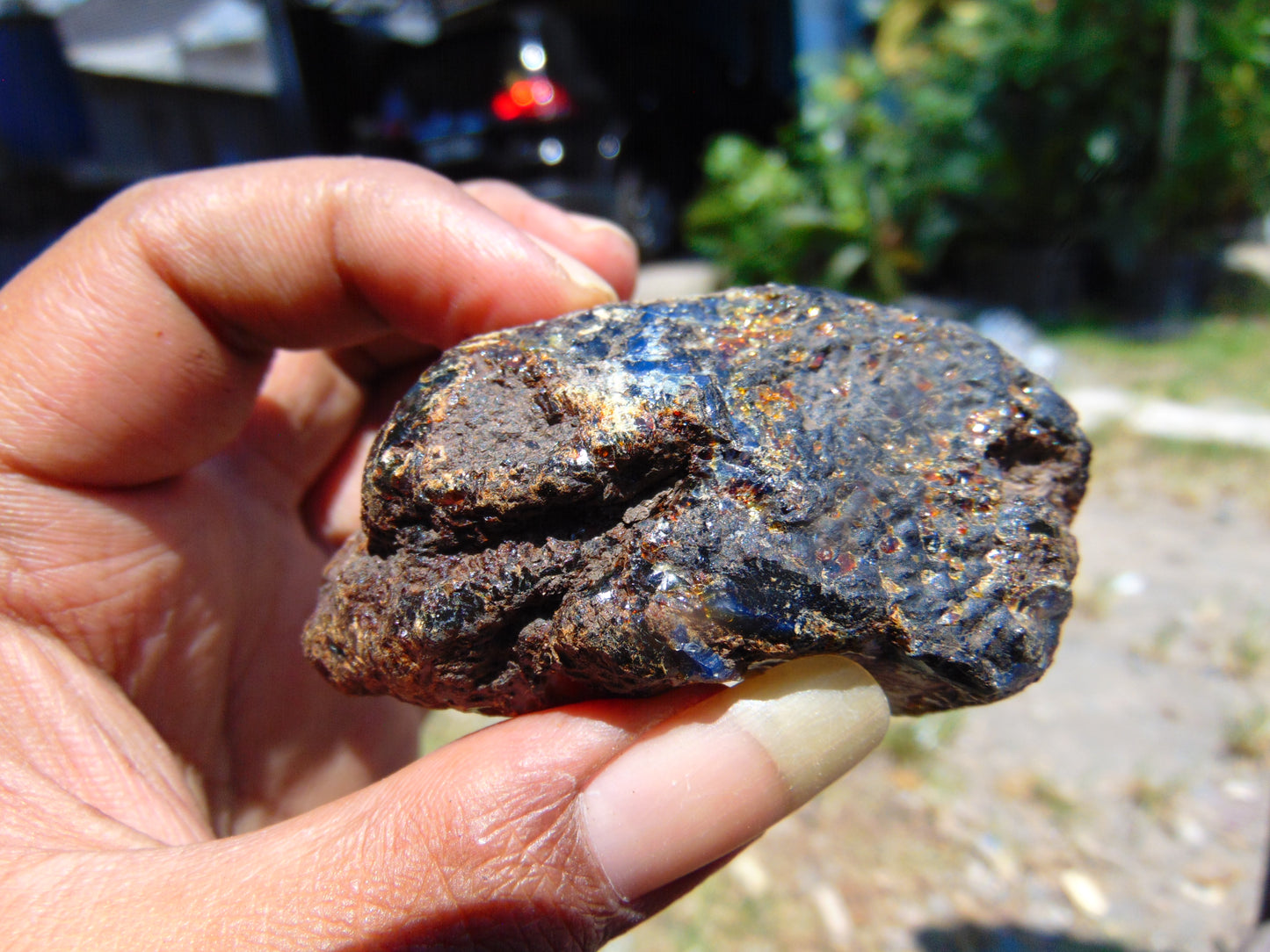 38 gram Rough Raw Indonesian Blue Amber for Healing AGRB51