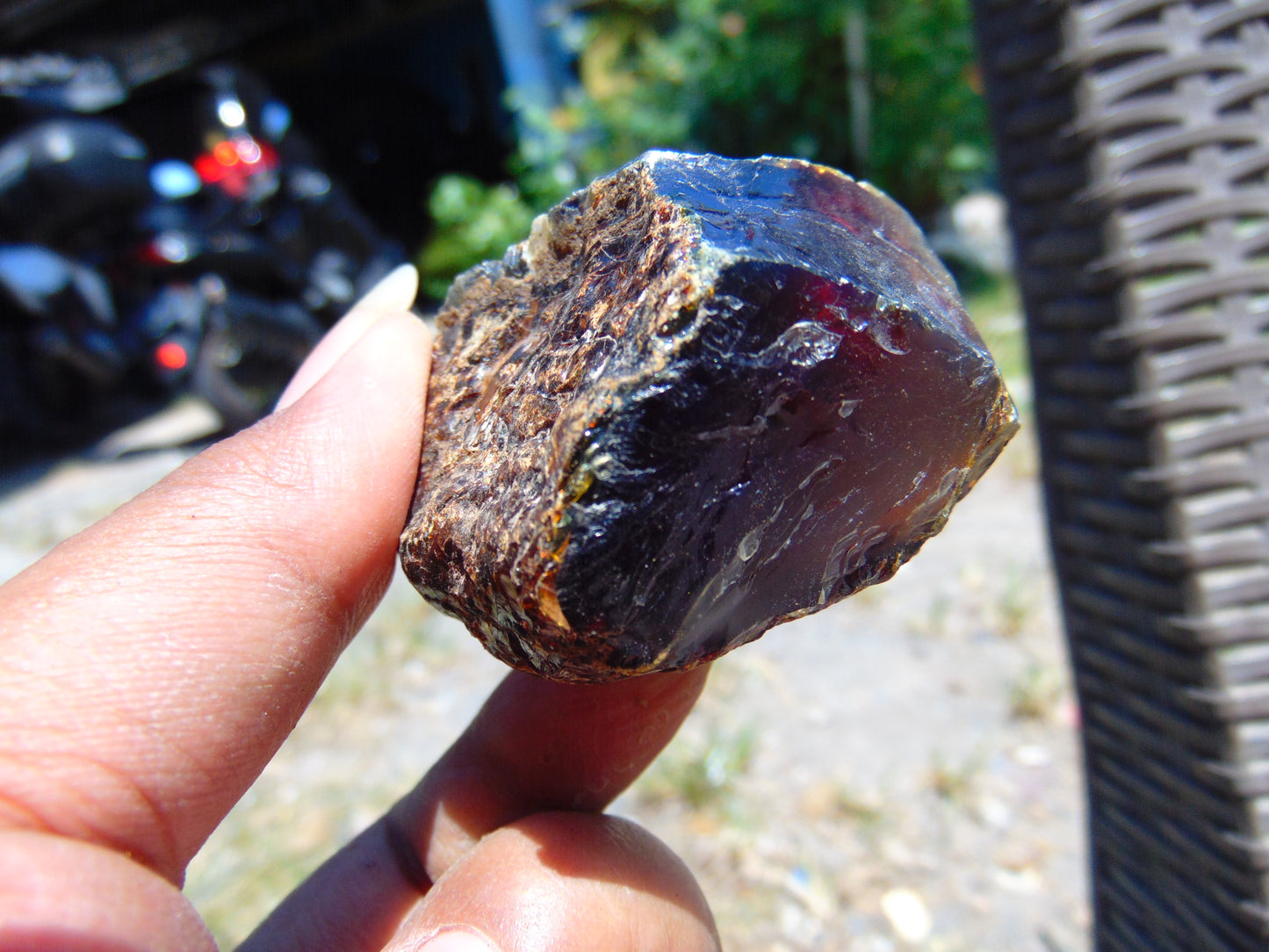32 gram Rough Raw Indonesian Blue Amber for Healing AGRB80