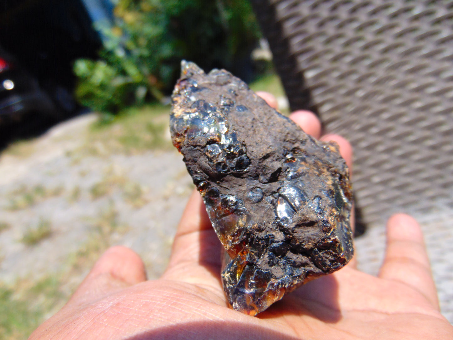 51 gram Rough Raw Indonesian Blue Amber for Healing AGRB63