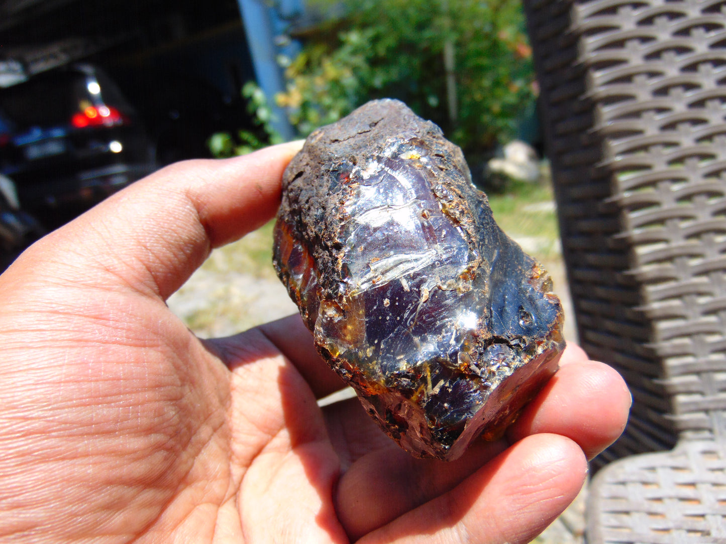 51 gram Rough Raw Indonesian Blue Amber for Healing AGRB63