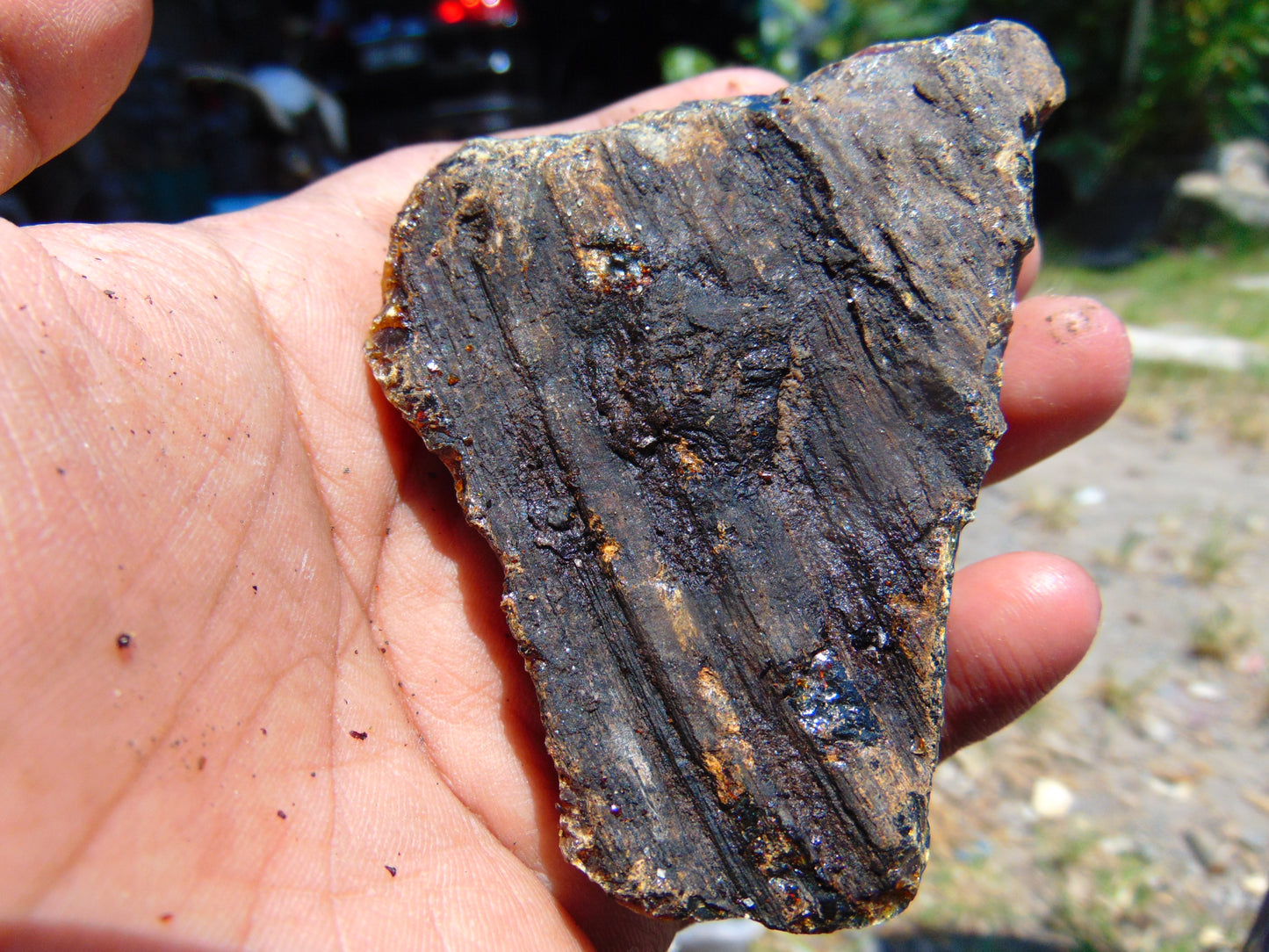 71 gram Rough Raw Indonesian Blue Amber for Healing AGRB135