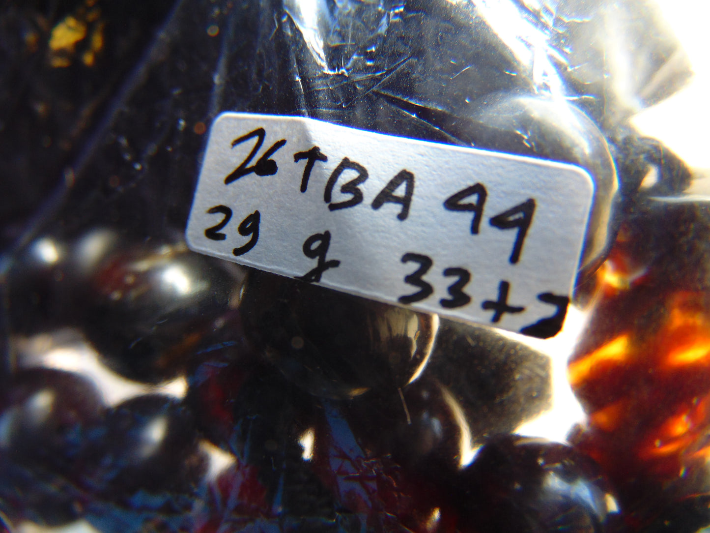 29 gr Tasbih Mesbah Rosary 33+2 Beads 10 mm Indonesian Cherry Red Amber for Healing 26TBA44