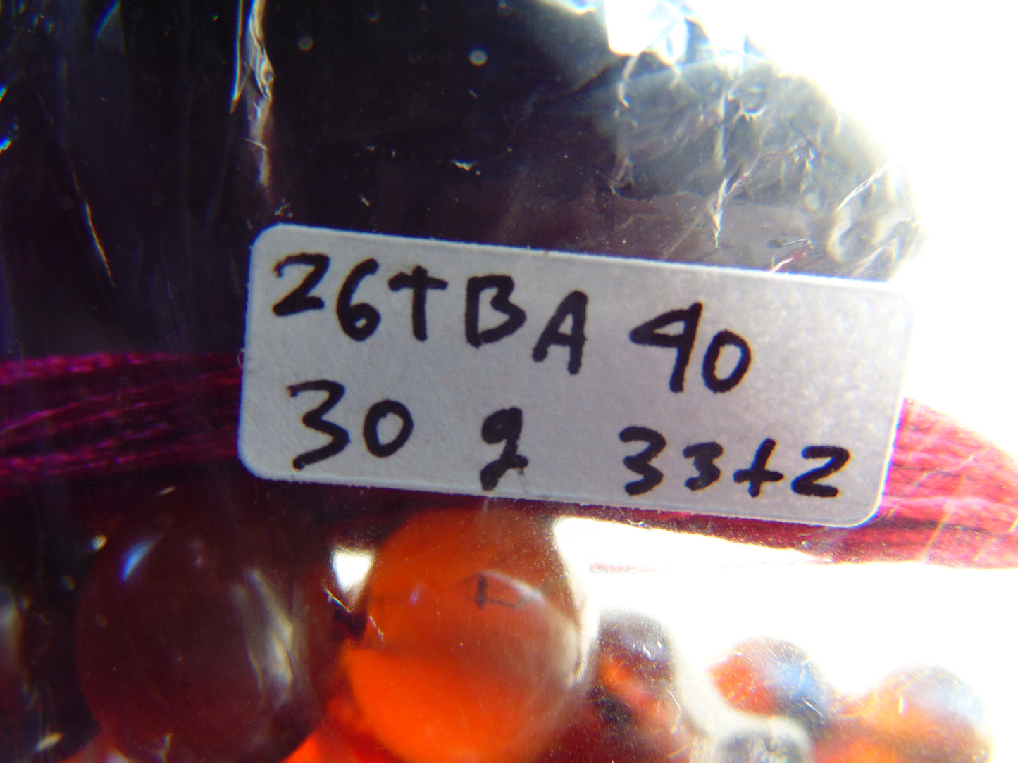 30 gr Tasbih Mesbah Rosary 33+2 Beads 10 mm Indonesian Red Amber for Healing 26TBA40