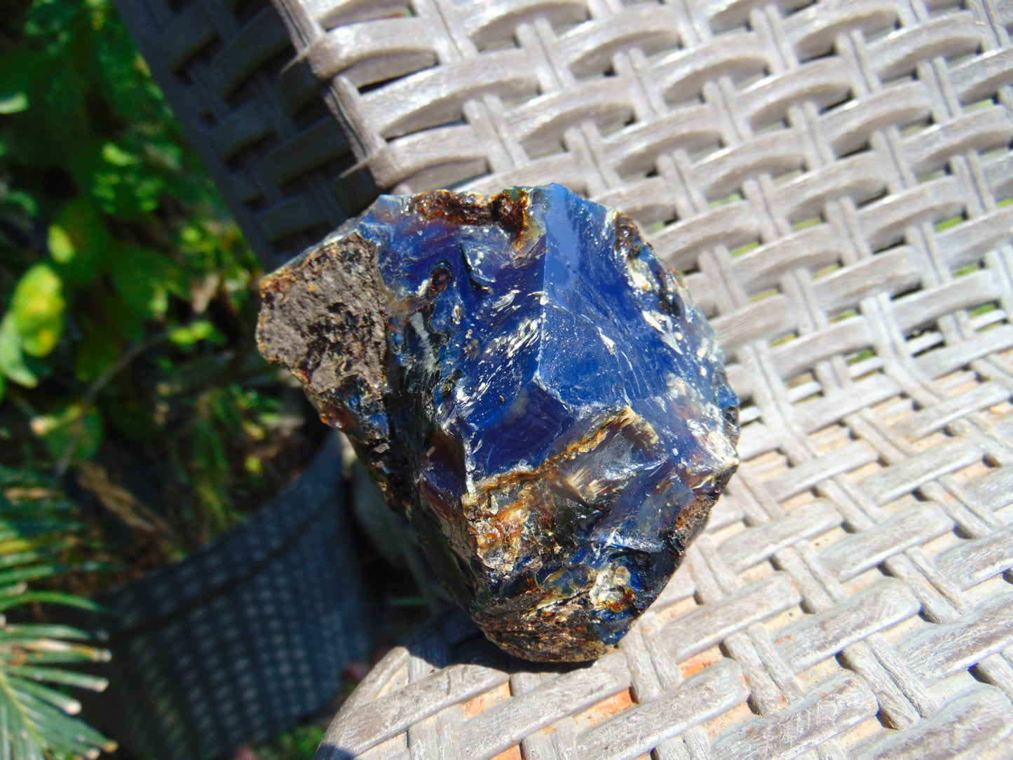 90 gram Rough Raw Indonesian Blue Amber for Healing AGRB7