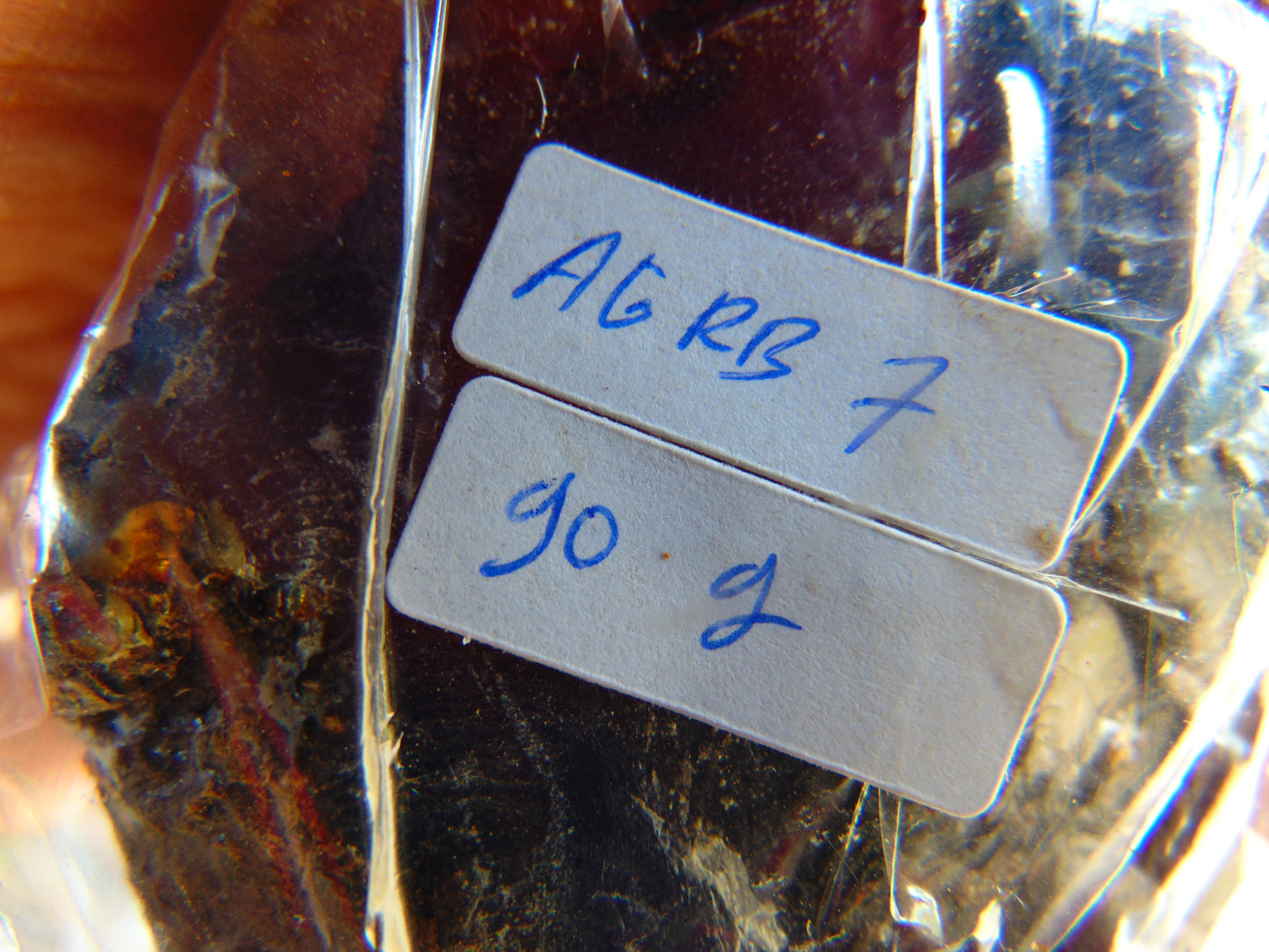 90 gram Rough Raw Indonesian Blue Amber for Healing AGRB7