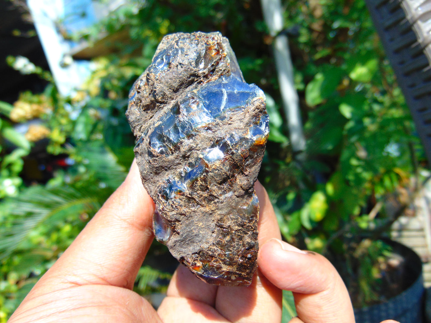 53 gram Rough Raw Indonesian Blue Amber for Healing AGRB21