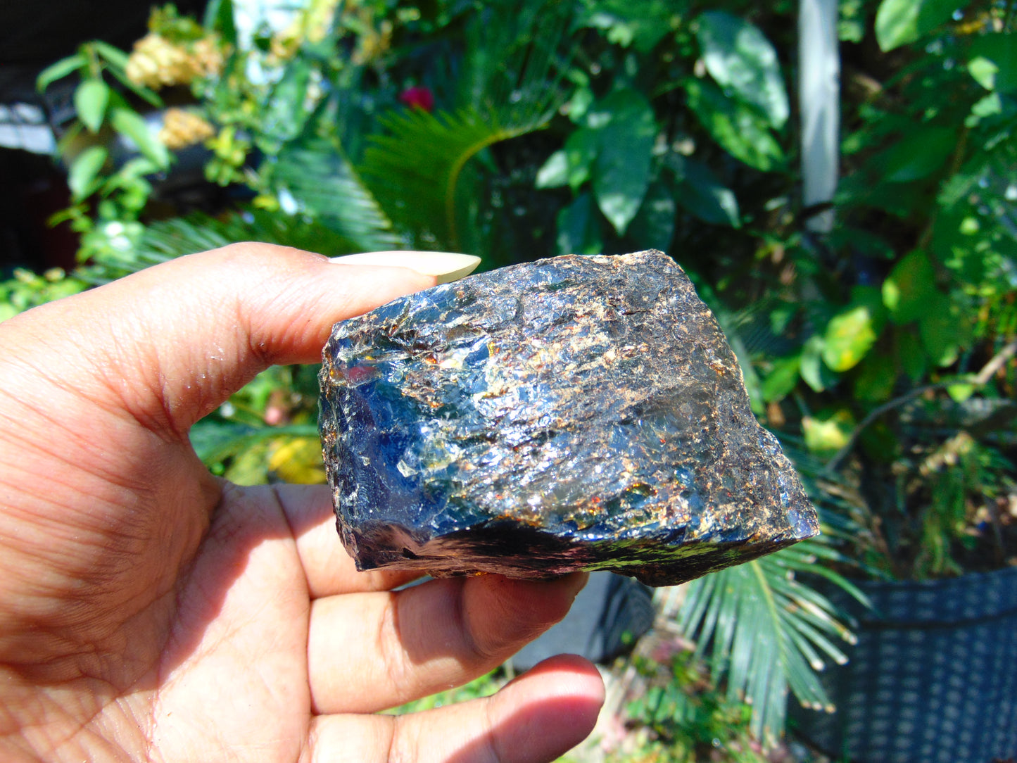 69 gram Rough Raw Indonesian Blue Amber for Healing AGRB14