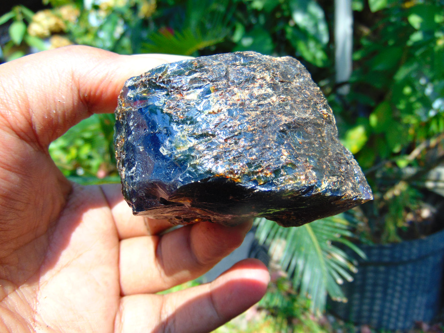69 gram Rough Raw Indonesian Blue Amber for Healing AGRB14