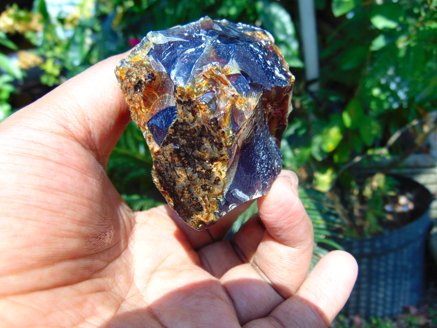 67 gram Rough Raw Indonesian Blue Amber for Healing AGRB15