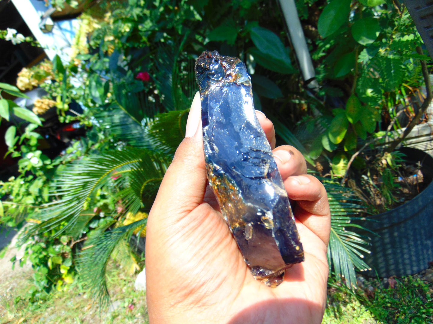 81 gram Rough Raw Indonesian Blue Amber for Healing AGRB19