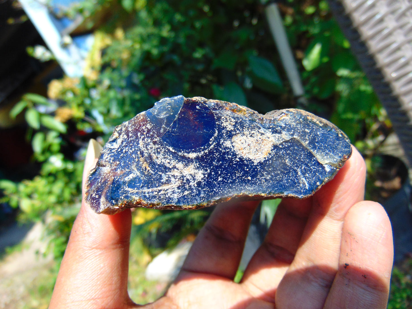 57 gram Rough Raw Indonesian Blue Amber for Healing AGRB16