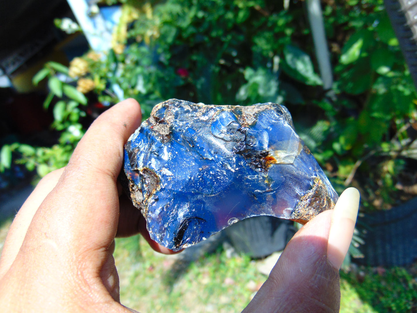 62 gram Rough Raw Indonesian Blue Amber for Healing AGRB17