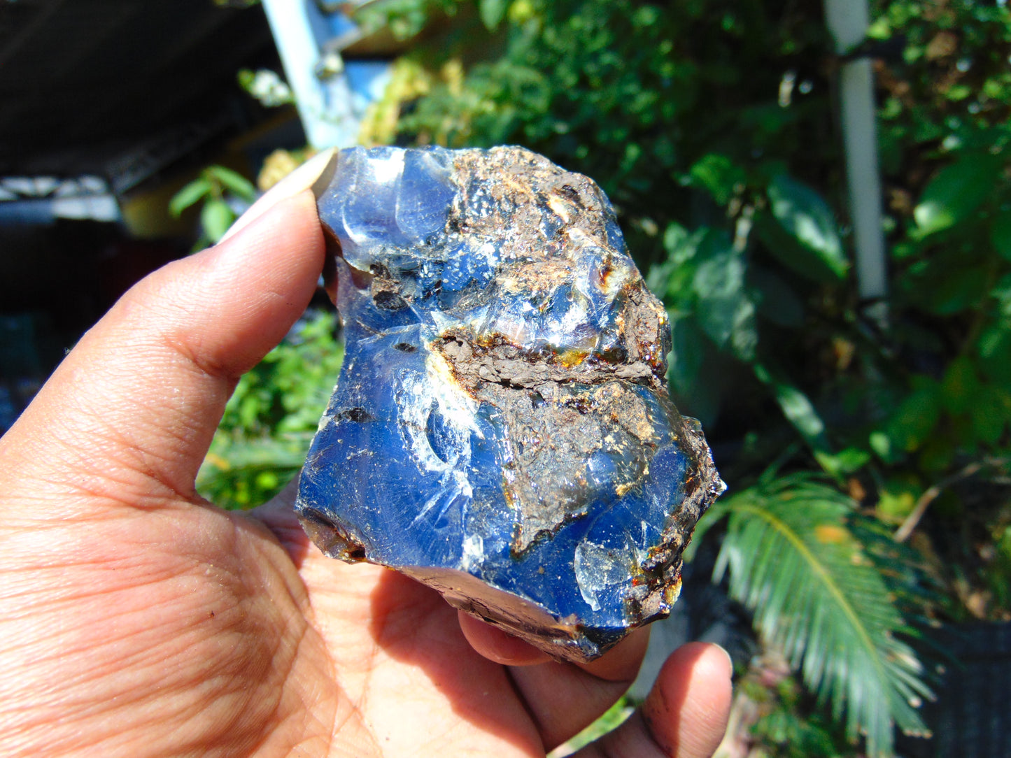 62 gram Rough Raw Indonesian Blue Amber for Healing AGRB17