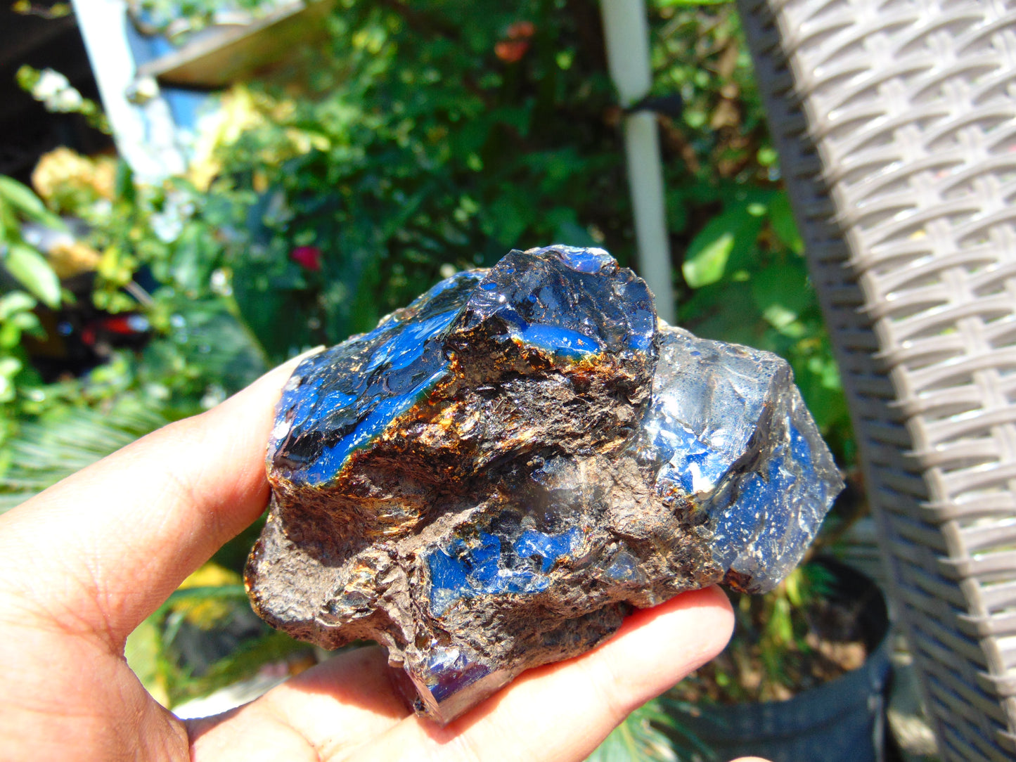 100 gram Rough Raw Indonesian Blue Amber for Healing AGRB11