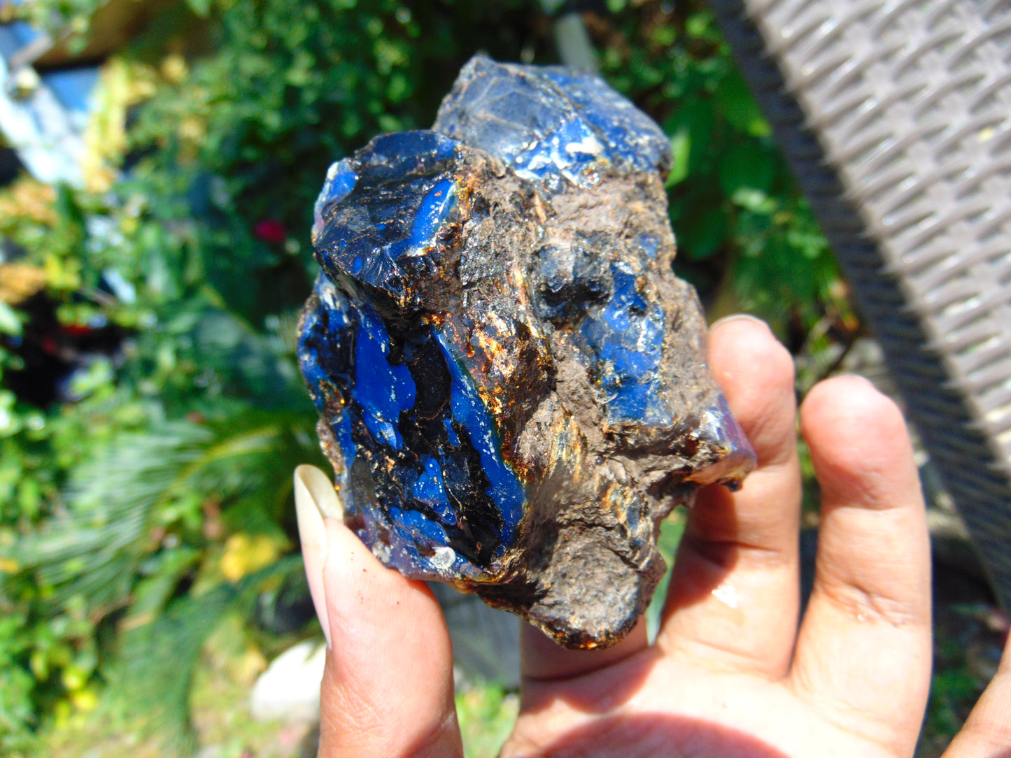 100 gram Rough Raw Indonesian Blue Amber for Healing AGRB11