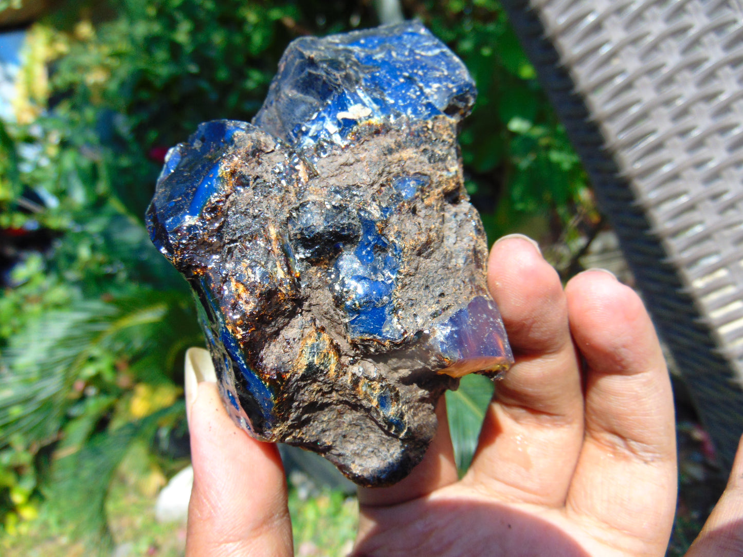 100 gram Rough Raw Indonesian Blue Amber for Healing AGRB11