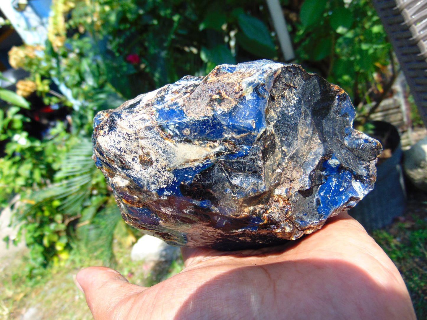 310 gram Rough Raw Indonesian Blue Amber for Healing AGRB4