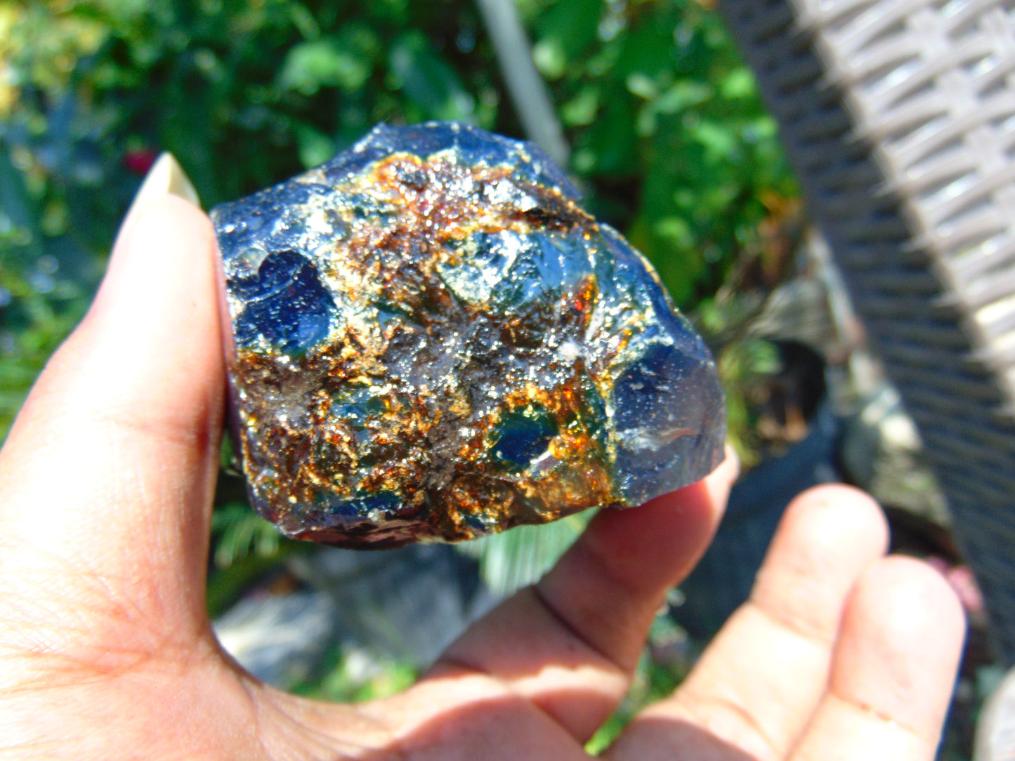 70 gram Rough Raw Indonesian Blue Amber for Healing AGRB13