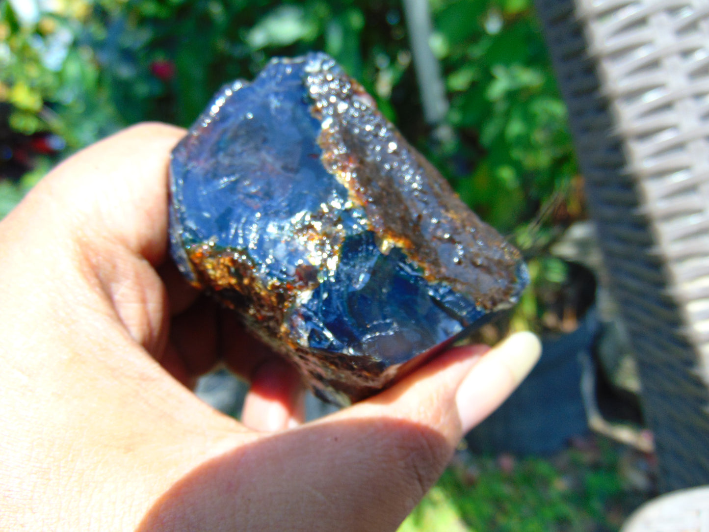 70 gram Rough Raw Indonesian Blue Amber for Healing AGRB13