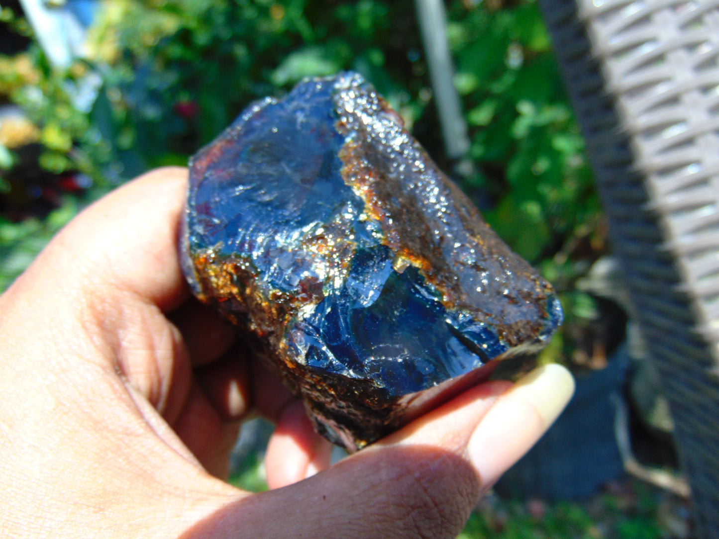 70 gram Rough Raw Indonesian Blue Amber for Healing AGRB13