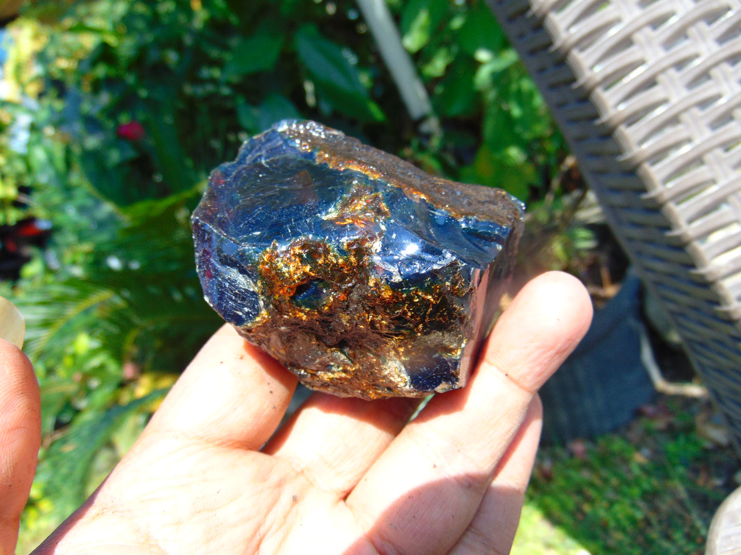 70 gram Rough Raw Indonesian Blue Amber for Healing AGRB13