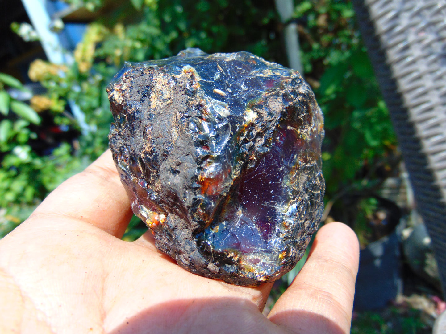67 gram Rough Raw Indonesian Blue Amber for Healing AGRB73