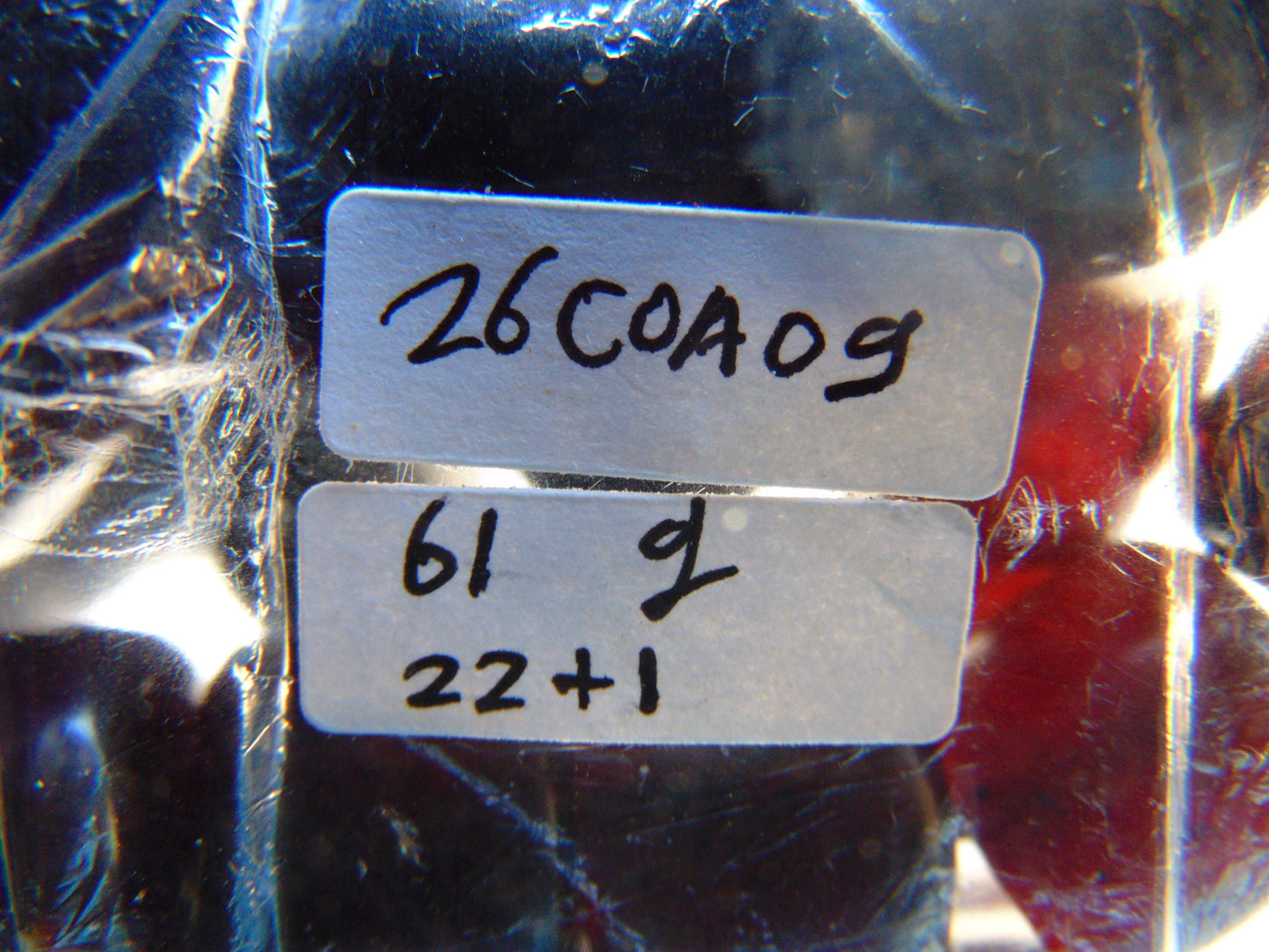 61 gr Komboloi Rosary 22+1 Beads Indonesian Cherry Red Amber for Healing 26COA09