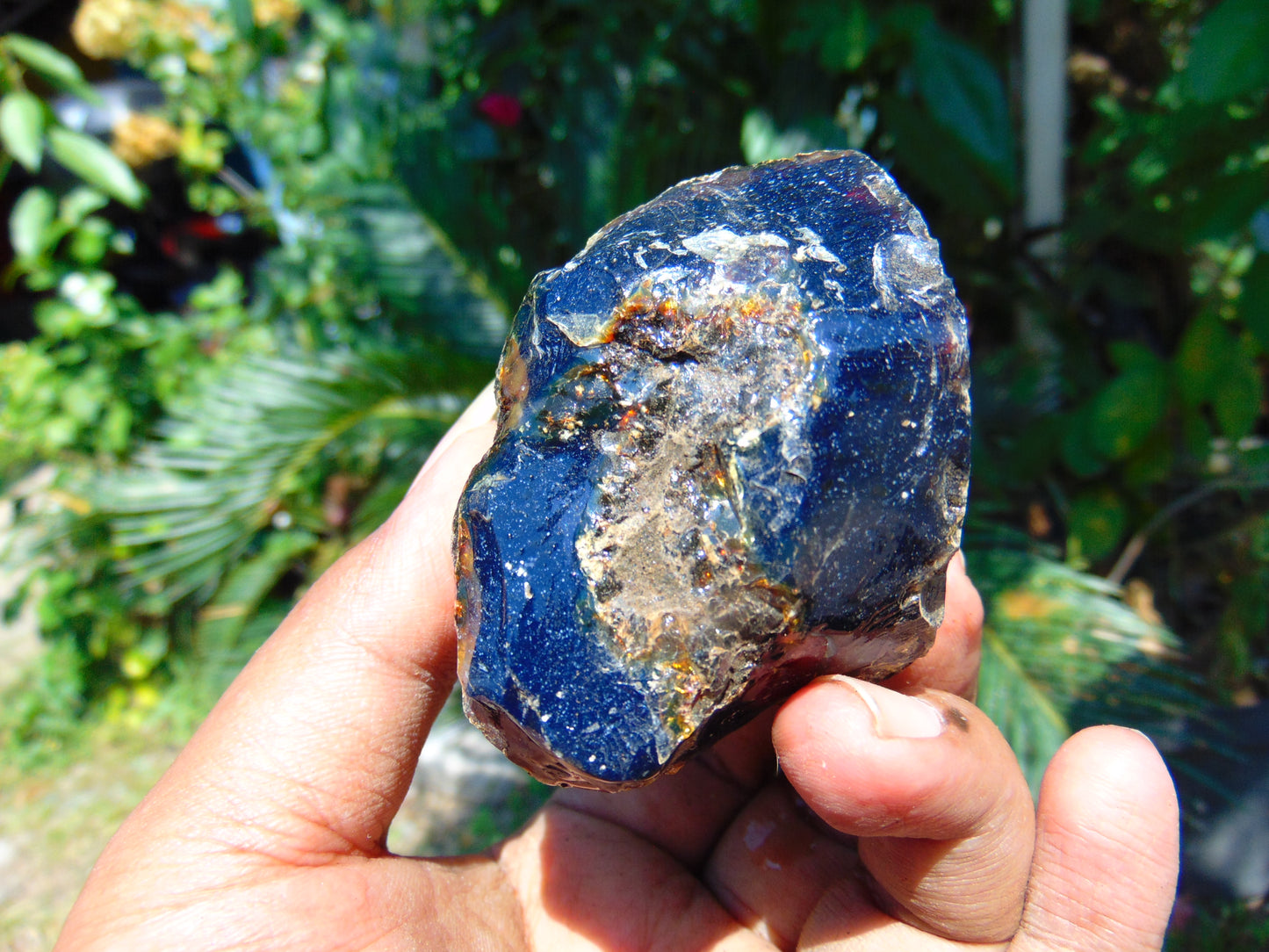 74 gram Rough Raw Indonesian Blue Amber for Healing AGRB39