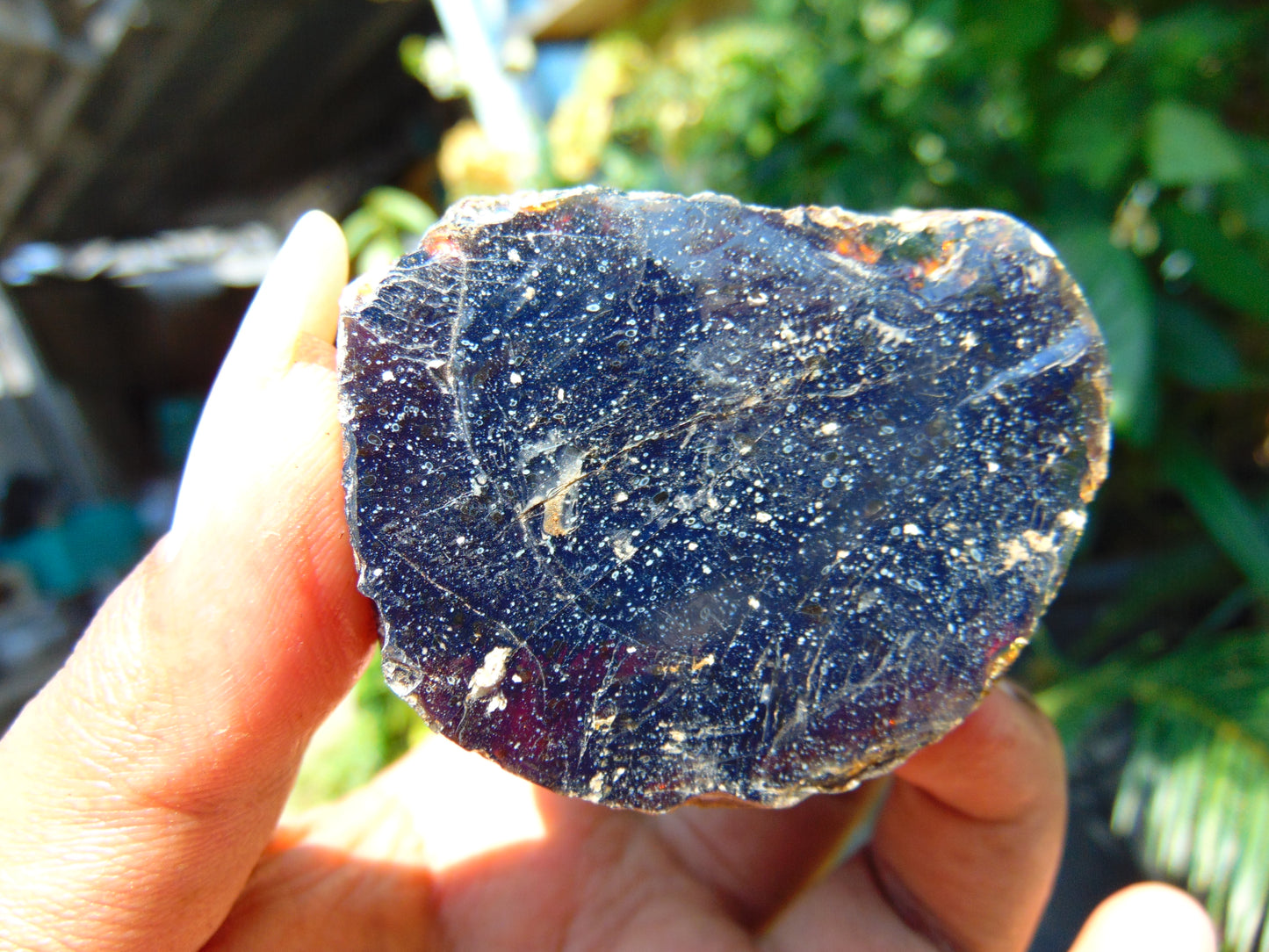 74 gram Rough Raw Indonesian Blue Amber for Healing AGRB39