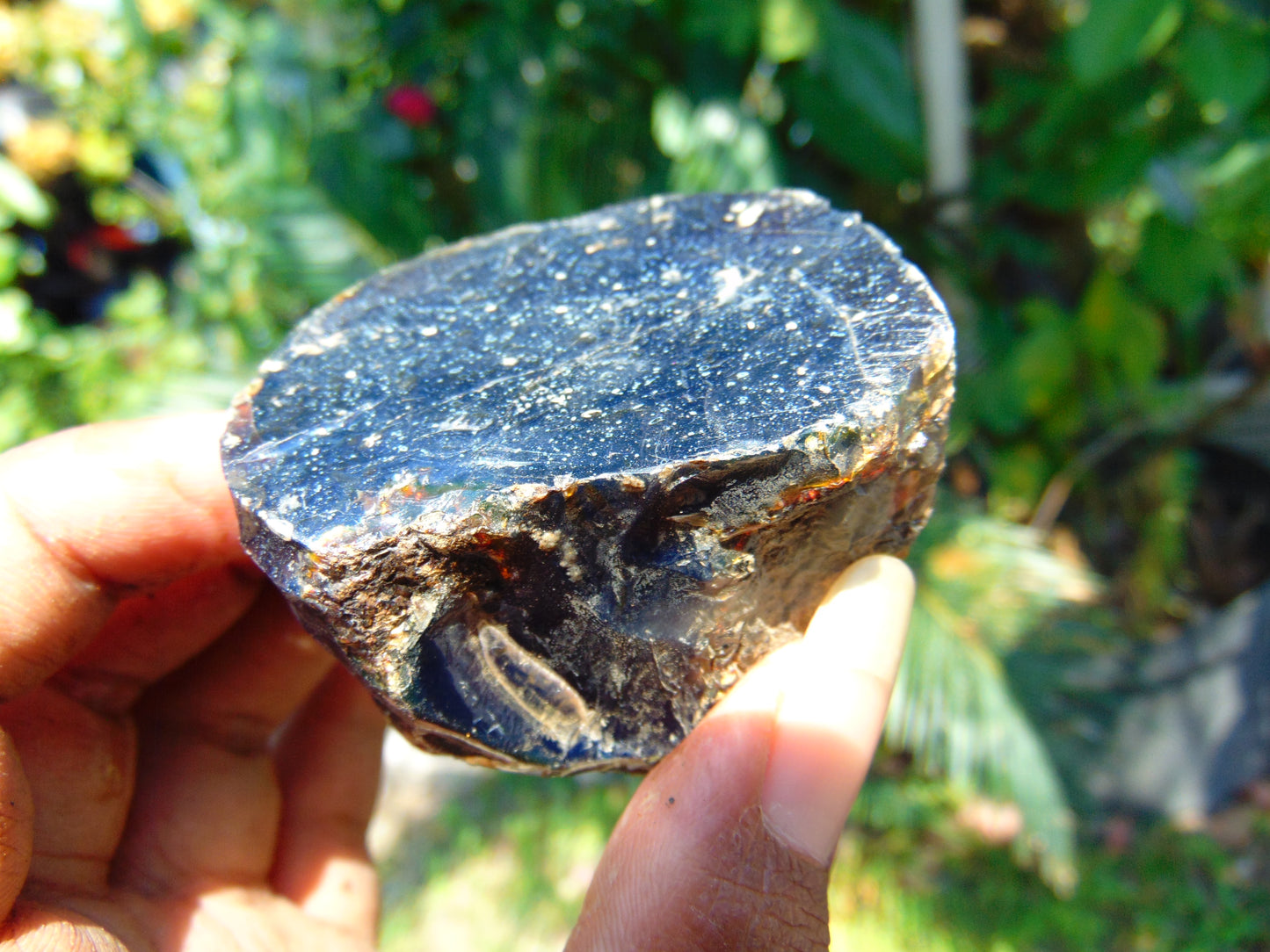 74 gram Rough Raw Indonesian Blue Amber for Healing AGRB39