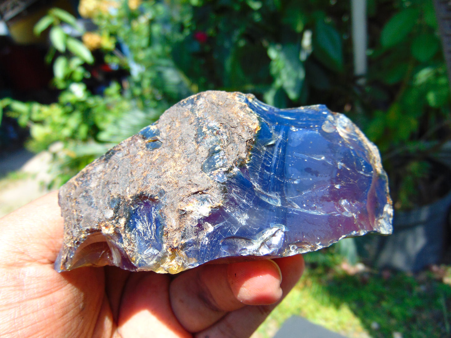 130 gram Rough Raw Indonesian Blue Amber for Healing AGRB26
