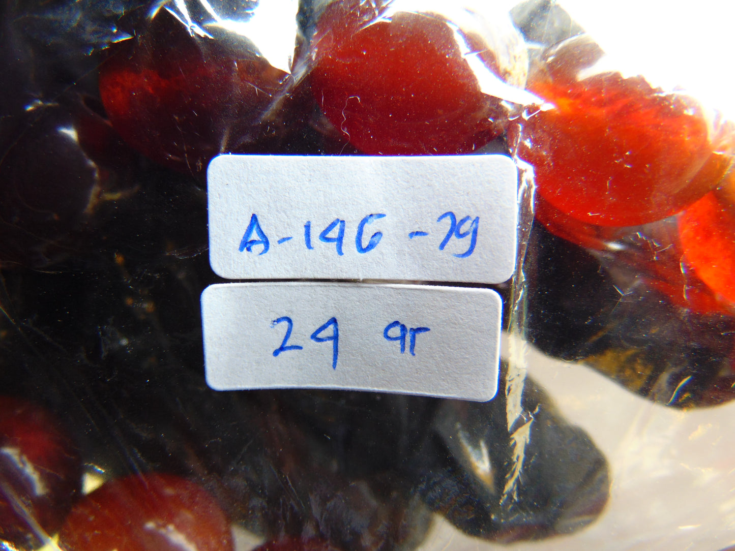 24 gram 14 Beads Mala Bracelet Indonesian amber 13x16 mm for Healing A14G79