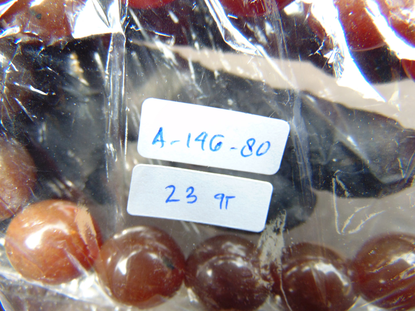 23 gram 14 Beads Mala Bracelet Indonesian amber 13x16 mm for Healing A14G80