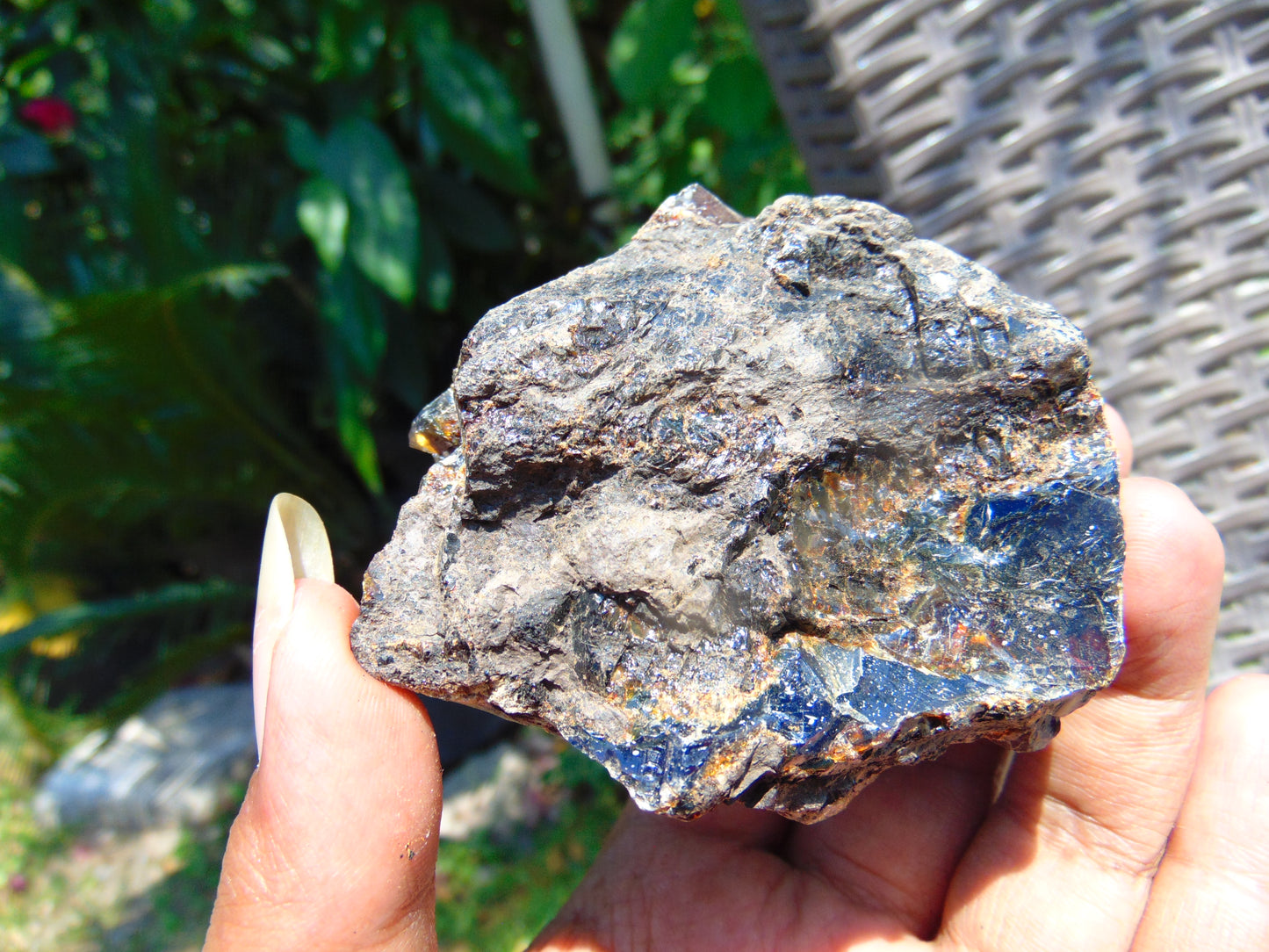 116 gram Rough Raw Indonesian Blue Amber for Healing AGRB32