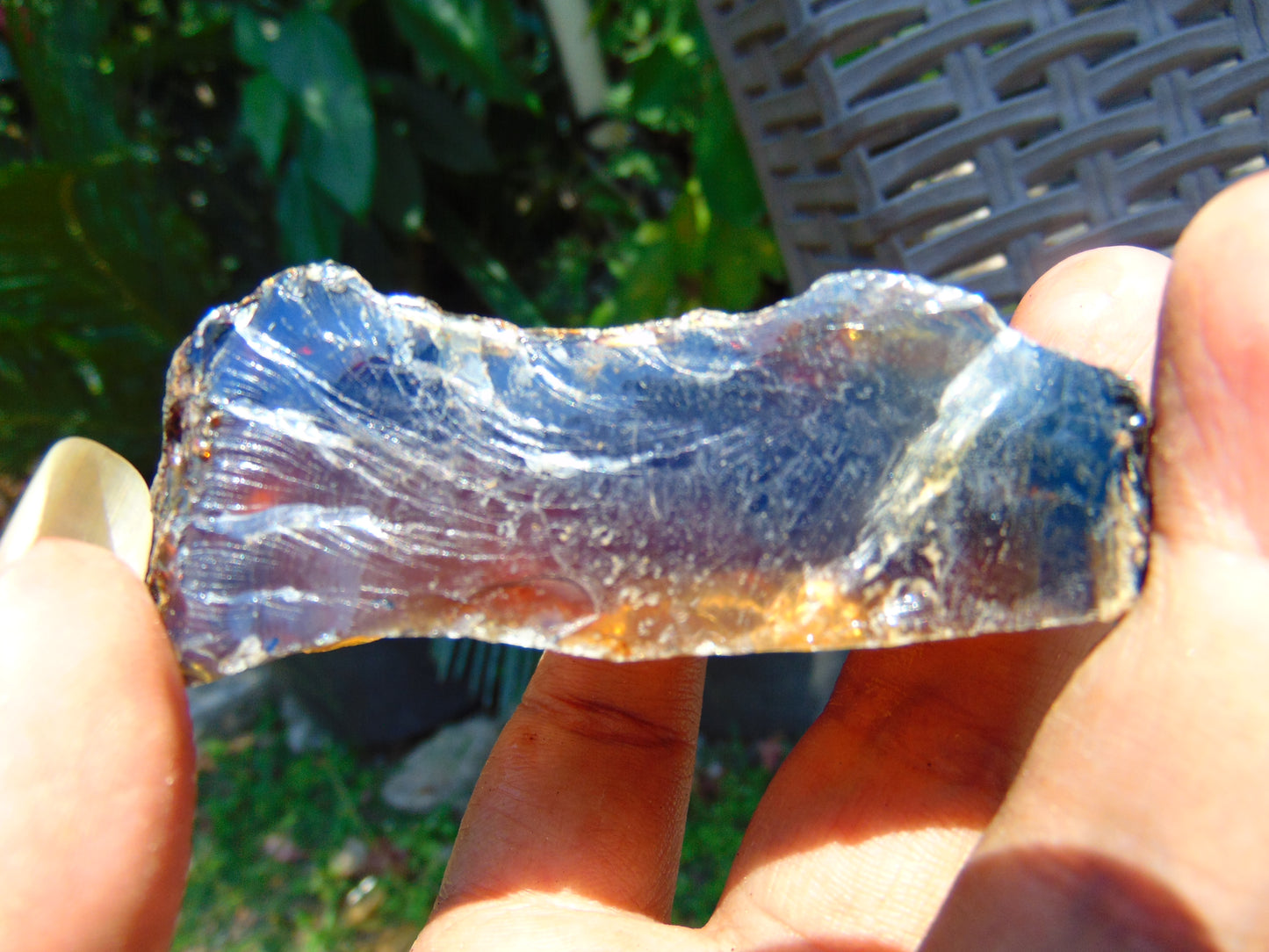 30 gram Rough Raw Indonesian Blue Amber for Healing AGRB18