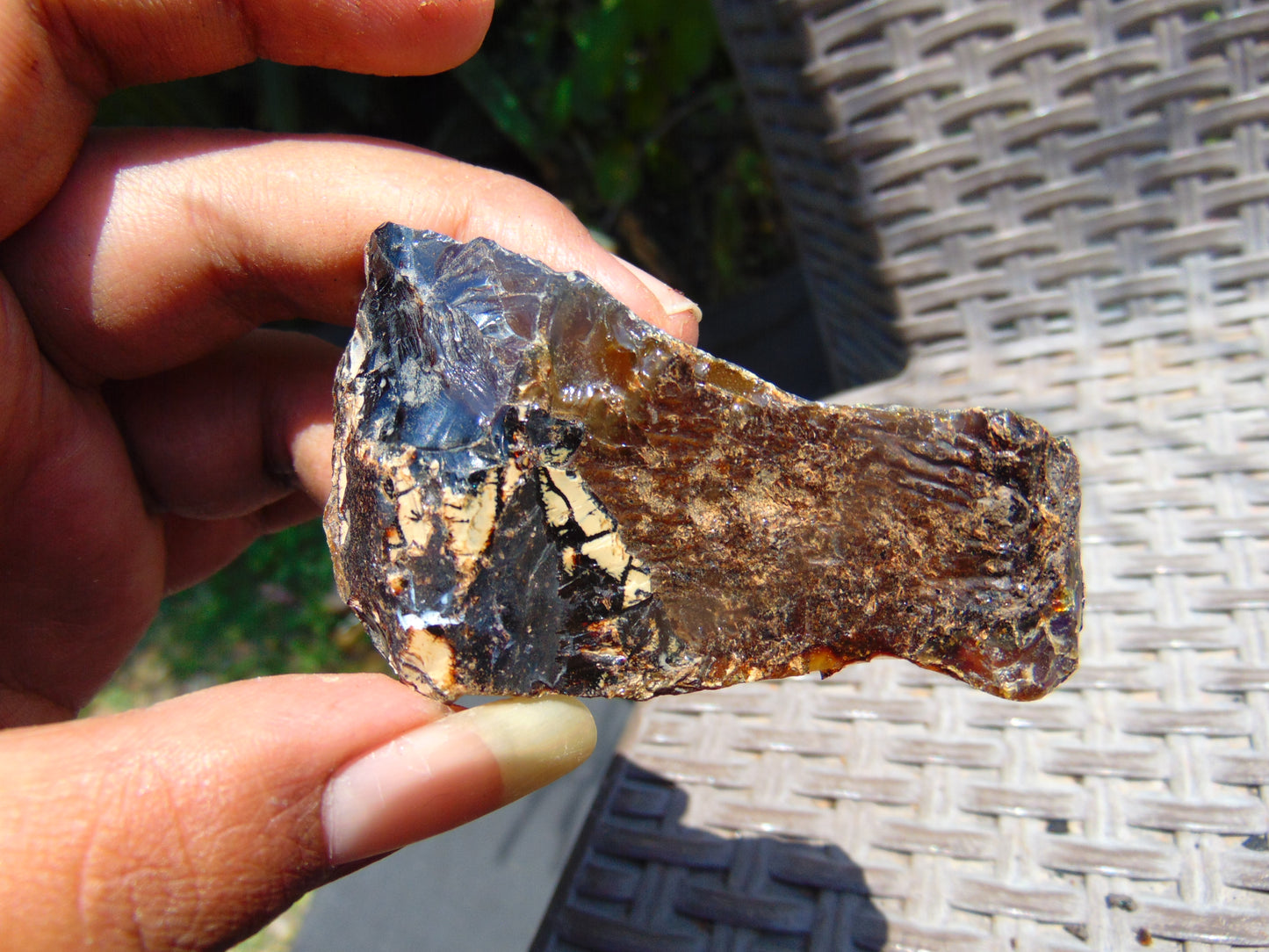 30 gram Rough Raw Indonesian Blue Amber for Healing AGRB18