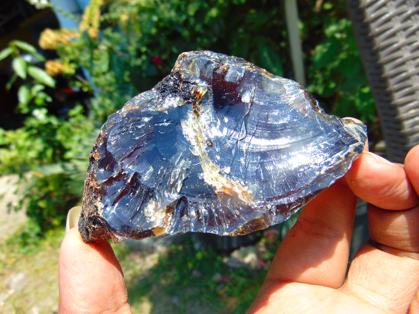 64 gram Rough Raw Indonesian Blue Amber for Healing AGRB90