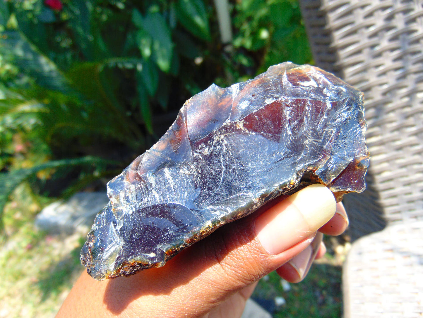 64 gram Rough Raw Indonesian Blue Amber for Healing AGRB90