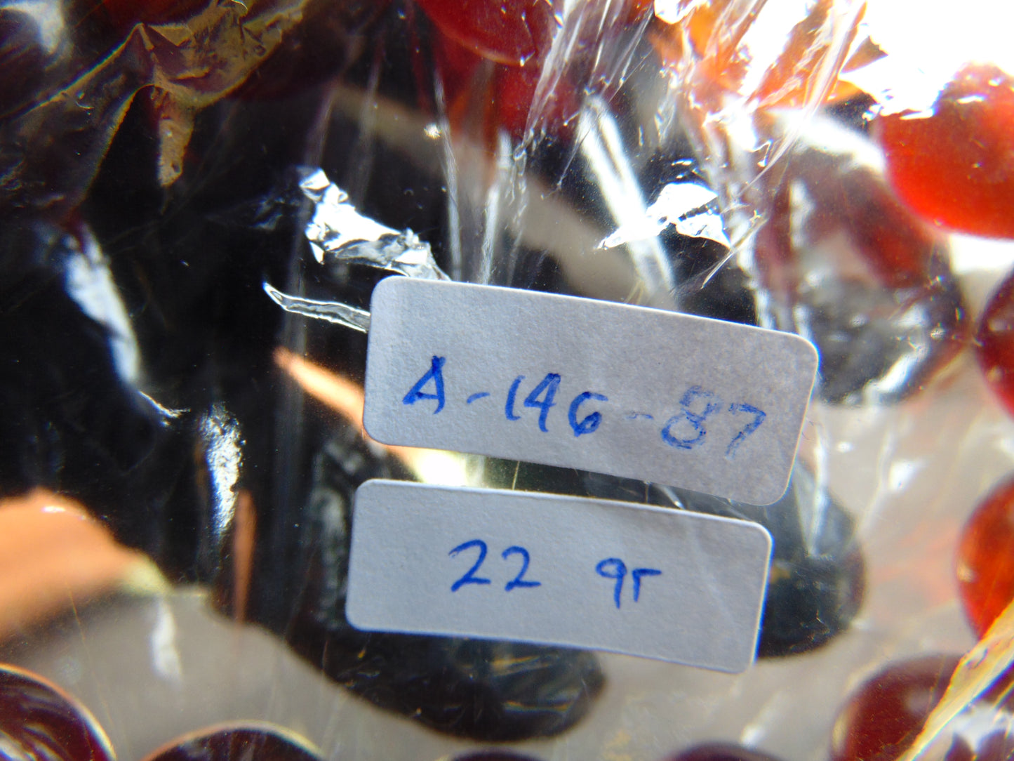 22 gram 14 Beads Mala Bracelet Indonesian amber 13x16 mm for Healing A14G87