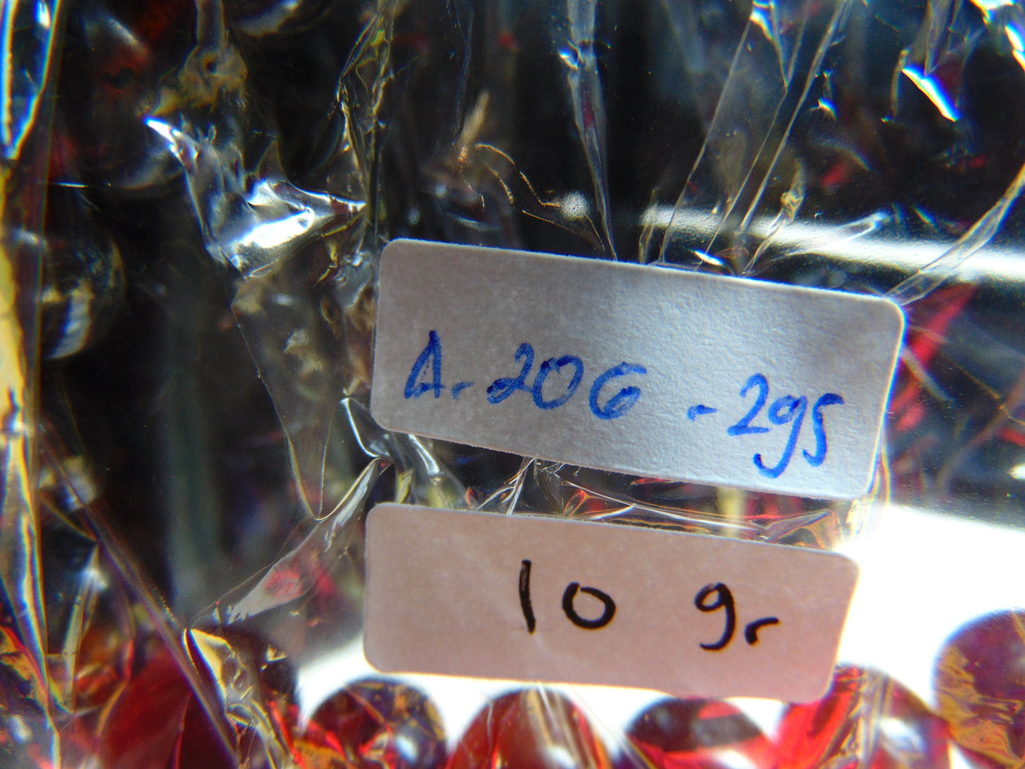 10 Gram Small Beads Bracelet Indonesian Cherry red for Healing A20G295