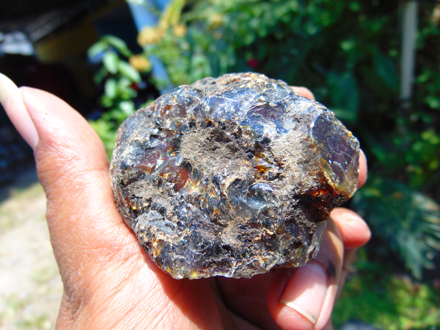 39 gram Rough Raw Indonesian Blue Amber for Healing AGRB37