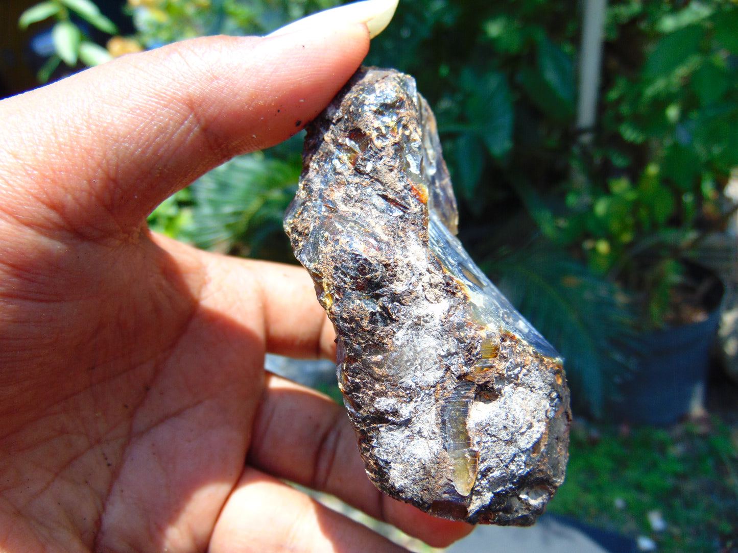60 gram Rough Raw Indonesian Blue Amber for Healing AGRB42