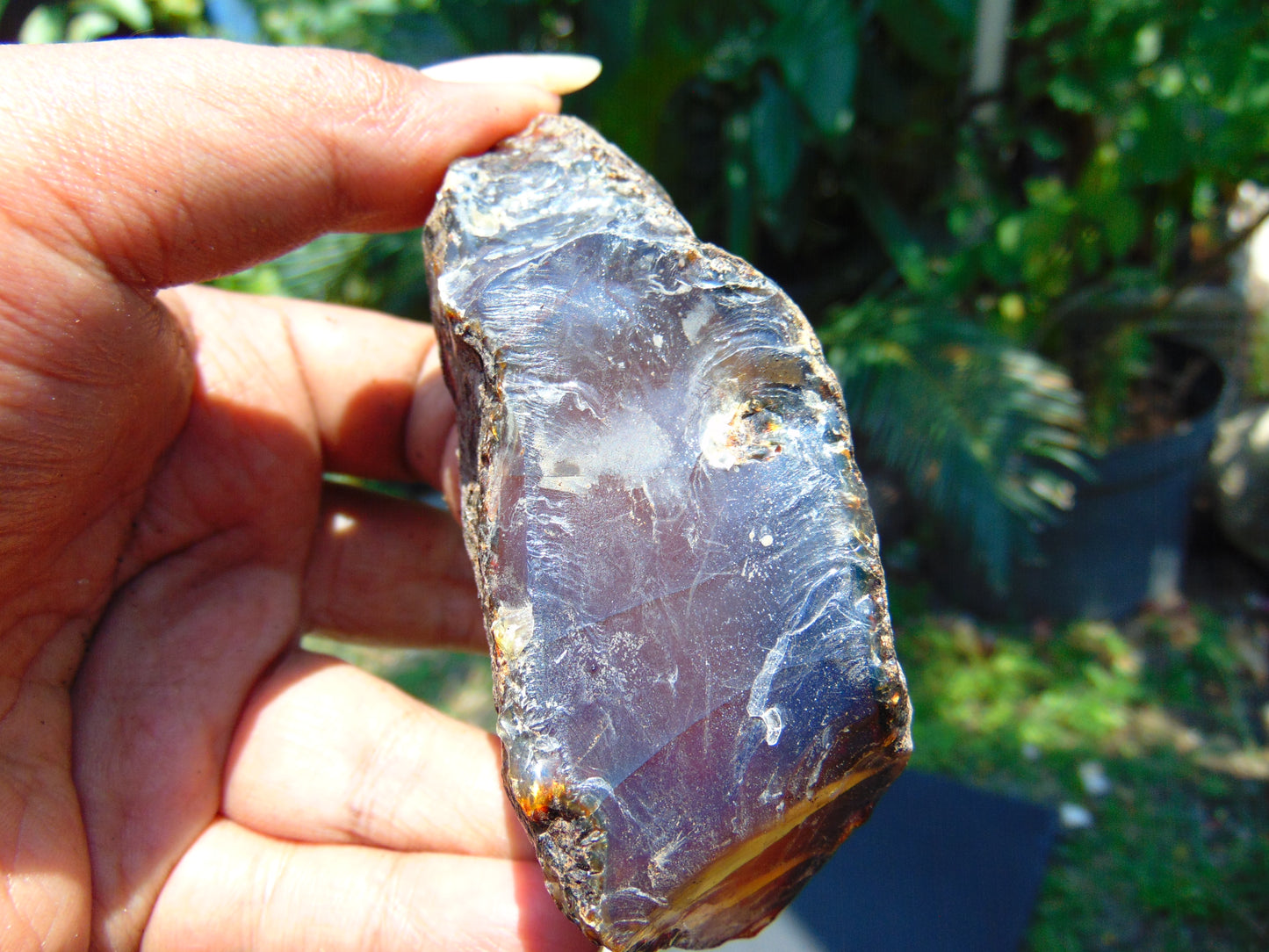60 gram Rough Raw Indonesian Blue Amber for Healing AGRB42