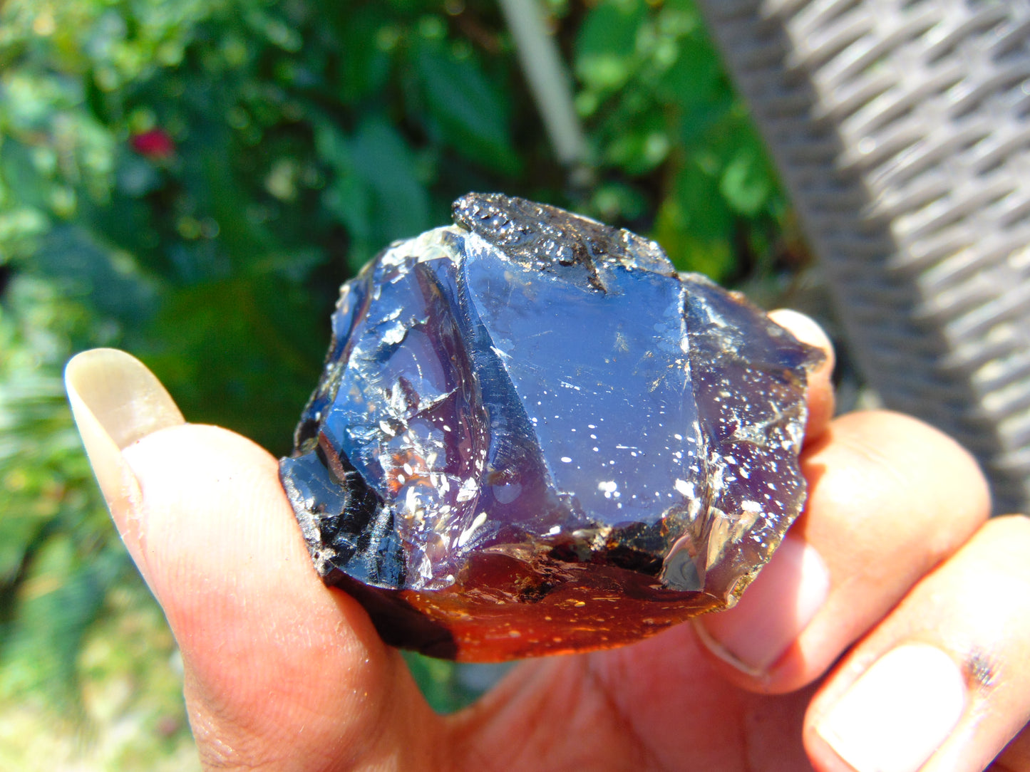 30 gram Rough Raw Indonesian Blue Amber for Healing AGRB102