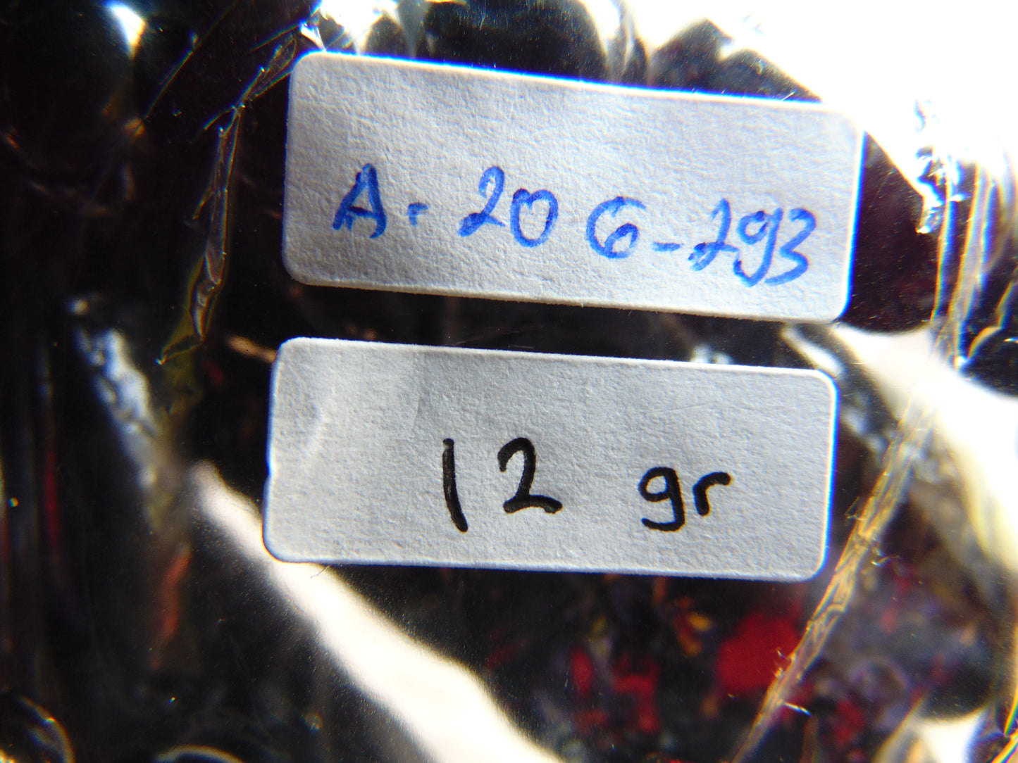 12 Gram Small Beads Bracelet Indonesian Red Black Amber for Healing A20G293