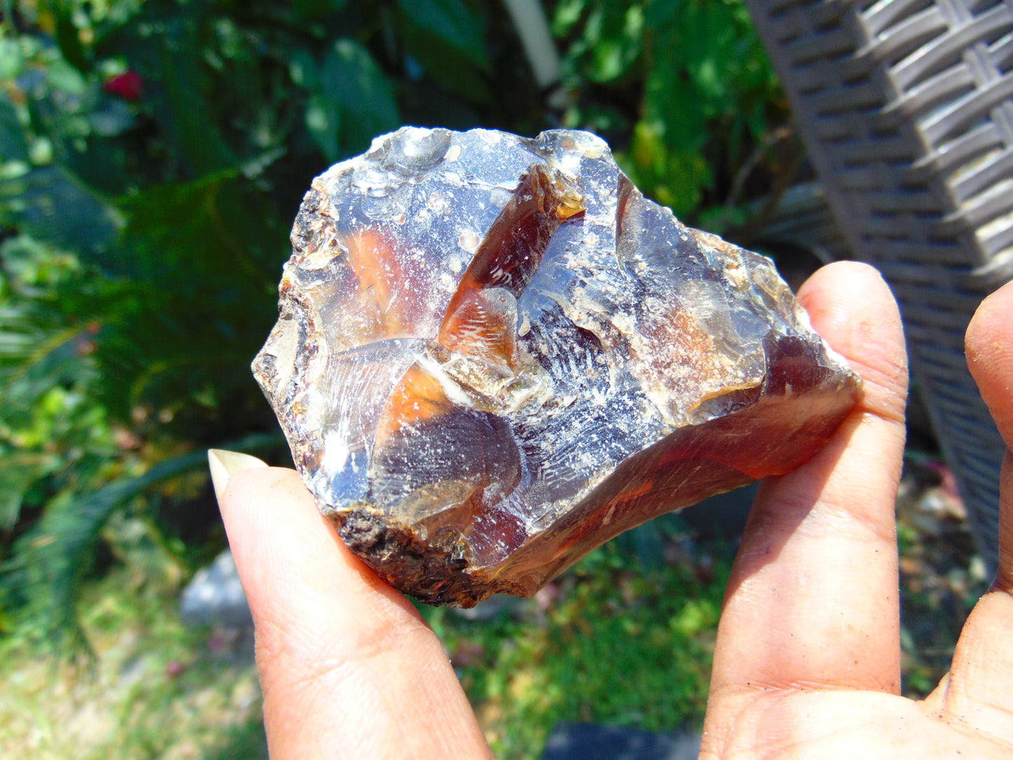 76 gram Rough Raw Indonesian Blue Amber for Healing AGRB38