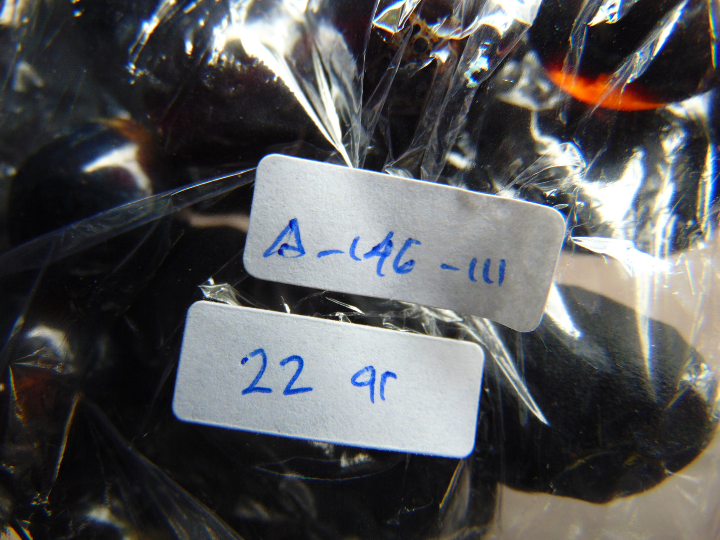 22 gram 14 Beads Mala Bracelet Indonesian amber 13x16 mm for Healing A14G111