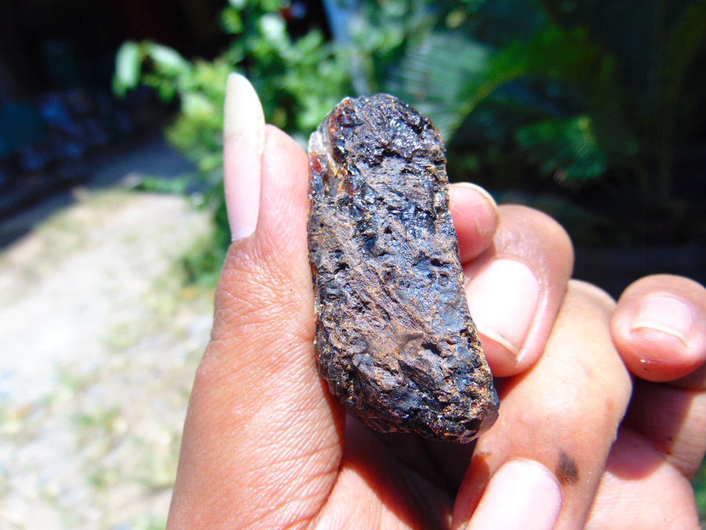 10 gram Rough Raw Indonesian Blue Amber for Healing AGRB48
